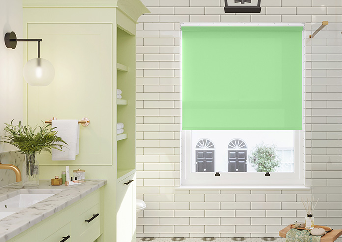 Trapani, Seafoam - Roller Blind - Image 3